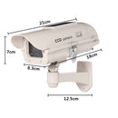 2300 Solar Power Dummy Decoy Fake Security Simulation Camera Surveillance Blinking LED