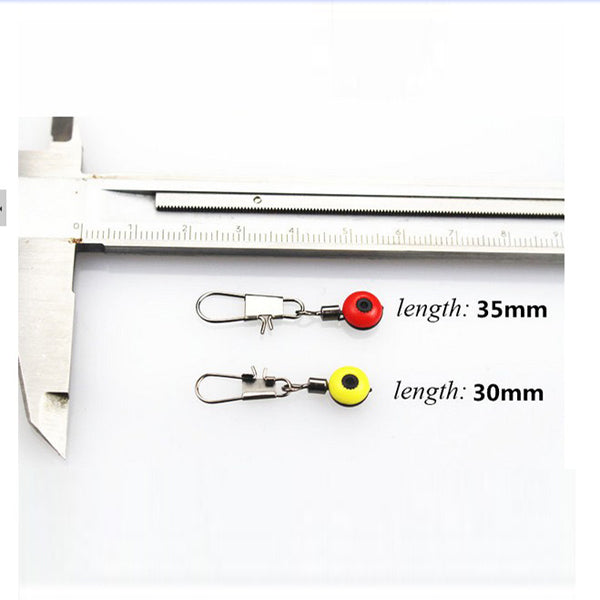 100pcs Steel Alloy Fishing Connector Solid Rings With Interlock Snap
