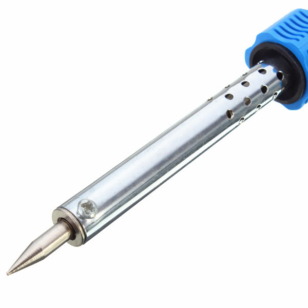 9Pcs 220V 60W Electric Iron Suit Electrical Welding Repair Soldering Tool Home Rosin Tweezers