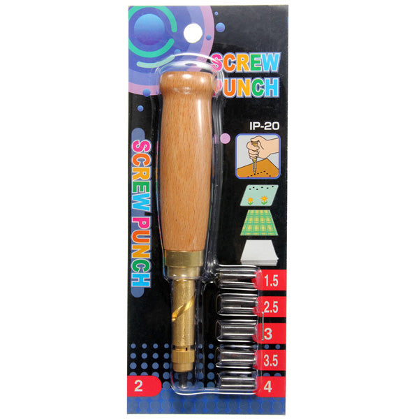 Adjustable Spring Pressure Automatic Centre Punch Dot Punch with 6pcs Plunger Chips