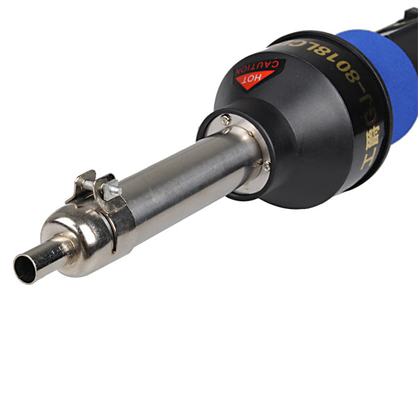 8018LCD 110V US Plug 450 Degree LCD Adjustable Electronic Heat Hot Air Gun IC SMD BGA Desoldering Station with