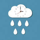 Cloud Wall Clock Home Cartoon Living Room Creative Wall Clock