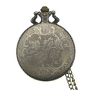 DEFFRUN Vintage Transportation Classic Analog Quartz Pocket Watch