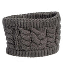 Women Ski Cap Head Band Winter Warm Cap Knitted Hair Band 5 Colors