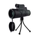 IPRee 50x60 Monocular HD Optic BAK4 Day Night Vision LED Laser Light Telescope + Tripod + Phone Holder