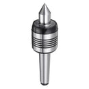 MT2 0.02 Inch Accuracy Steel Lathe Live Center Taper Tool Triple Bearing