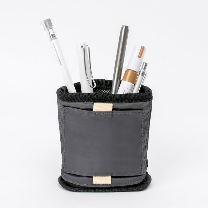 Jordan&Judy JJ-YD0007 Vertical Mesh Pencil Case Pen Holder Office Student Nylon Pencil Bag Mesh Storage Organizer Pencil Zipper Case School Supplies