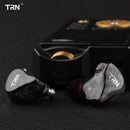 TRN H2 In-ear Heavy Bass HiFi Wired Control Earphone Headphone Dynamic Drive Detachable 2Pin Headset