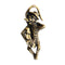 1pc Thai Amulet Paladkik Monkey Key Clip Chain Miniature Brass Magic Holy Wealthy Luck Gift Decor