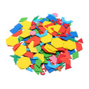 250Pcs Wood Blocks Kits Early Bright Education Puzzle Toys Jigsaw Puzzle Toy Toddler Gifts