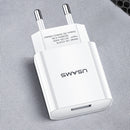 USAMS 2.1A Fast Charging USB Charger EU Plug Adapter For iPhone X XS HUAWEI P30 Mate20 XIAOMI MI9 S10 S10+