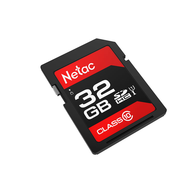 Netac P600 UHS-I U1 Class 10 80MB/s SD Card Memory Card 32GB 64GB 128GB