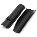 Black Pit Dirt Bike Fornt Fork Leg Guards Sliders For 50cc 110cc 125cc Pit Bike