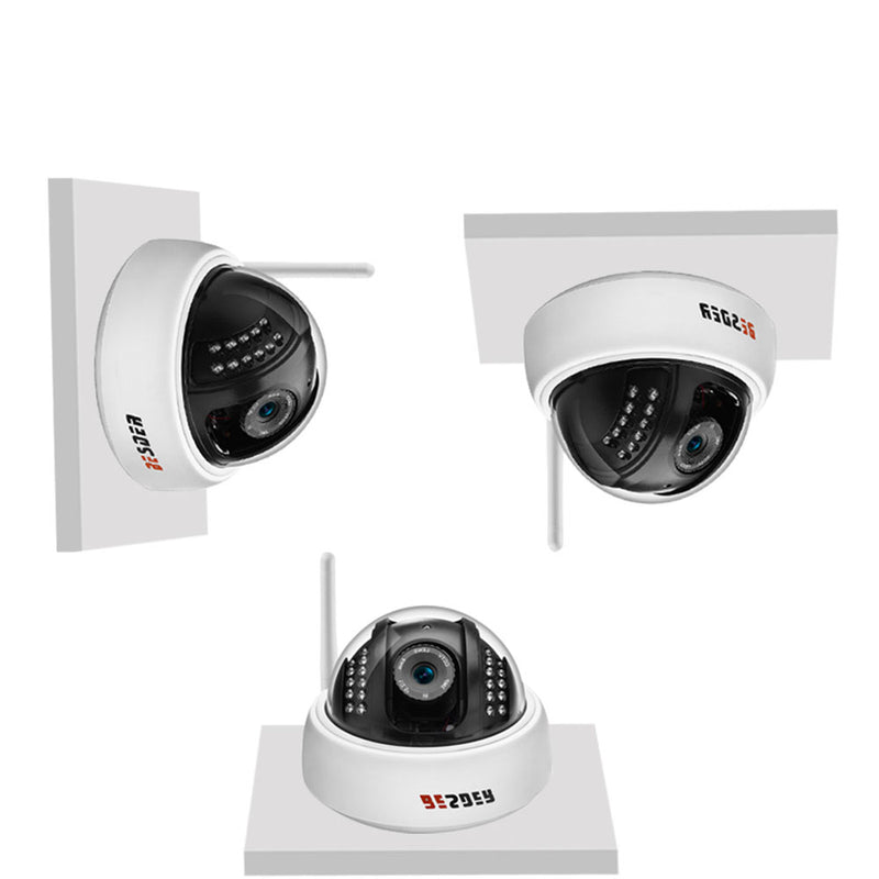 BESDER  3022PW-HX201 Audio Wide Angle 1080P WiFi IP Camera Microphone Surveillance Indoor Camera Security Night Vision CCTV Camera
