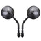 Diameter 85mm Retro Round Rearview Motorcycle Mirrors Long/Short Handle For Harley Davidson