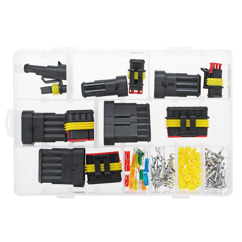 Electrical Connector Waterproof Terminal With Fuses 1/2/3/4/5/6Pin Waterproof Electrical Wire