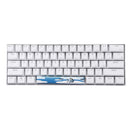 Five-sided Dyesub PBT OEM Profile Antarctic Penguin Space Bar 6.25u Novelty Keycap for GK61 Black Case and Cherry MX Switch Keyboard