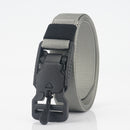 AWMN 25W 125cm Nylon Tactical Belt Outdoor Leisure Waist Belts with Funch Free Buckle Magnet Buckle