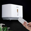Bakeey Simple Multifunctional Tissue Holder Nail Free Waterproof Bathroom Roll Box Wall Hanging Tissue Box