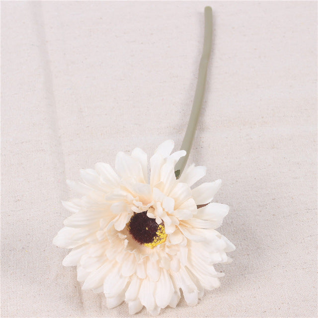 Artificial African Chrysanthemum Flower For Wedding Decorations Silk Daisy Fake Flower Party Home