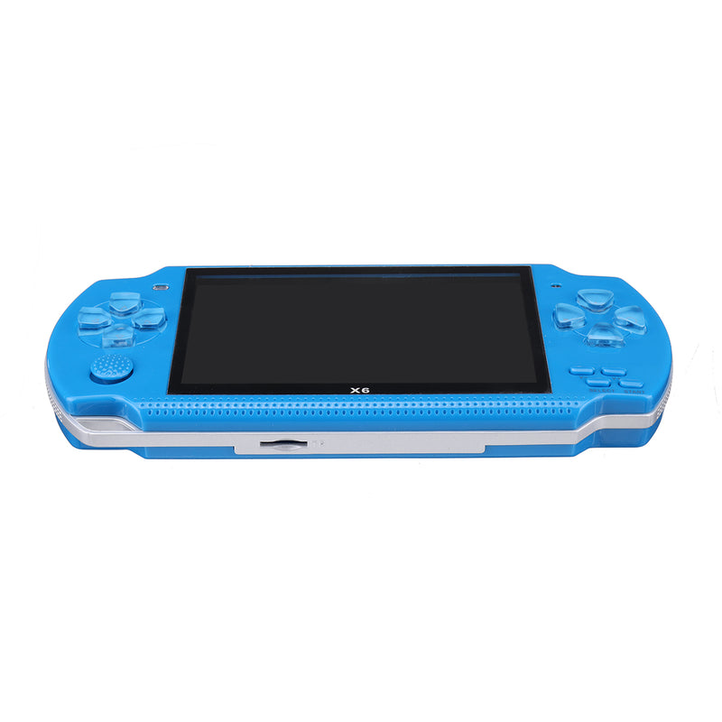 Built In 10000 Games 32 Bit 4.3inch 8GB Portable Video Handheld Blue-International Player Game Console