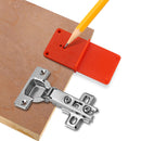 Hinge Hole Opener Drilling Guide Locator Door Cabinet Tool For Woodworking