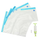 IPRee 5 Pcs Storage Bags Vacuum Food Sealer Packaging Manual Hand Pump Outdoor Travel Kitchen Tools