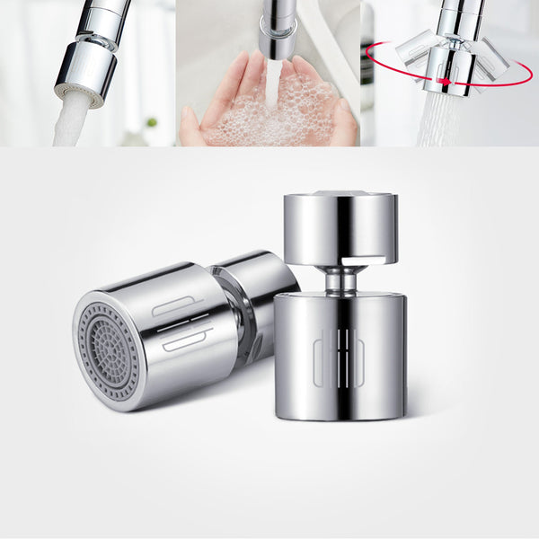 Diiib Kitchen Faucet Aerator Water Tap Nozzle Bubbler Water Saving Filter 360-Degree Double Function 2-Flow Splash-proof Tap Connector With 5 Adapter from Xiaomi Youpin