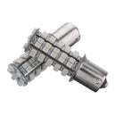2PCS BAU15S 7507 PY21W 68SMD LED Car Turn Signal Lights Tail Brake Bulbs DC12V 4W Amber