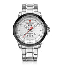 NAVIFORCE 9115 Men Watch Luxury Stainless Steel Strap Fashion Quartz Wrist Watch