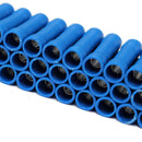 50Pcs Insulated Butt Wire Connector Crimp Terminal 10-22AWG 0.5-6.0mm2 PVC Kit