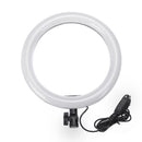 LED Beauty Selfie Video Ring Light with Microphone Pole 160cm Tripod Stand bluetooth Shutter Phone Clip