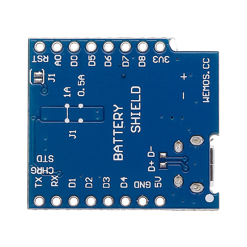 Geekcreit D1 Mini Single Lithium Battery Charging And Battery Boost Shield Board