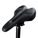 WEST BIKING Bike Saddles With 3 Modes Safety Taillight Outdoor Breathable Shockproof Waterproof Cycling Saddle Bike Seat Bike Cushion