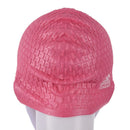 Unisex Waterproof Silicone Stretch Swim Hat Swimming Long Hair Cap Rose X7B5