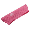 Unisex Waterproof Silicone Stretch Swim Hat Swimming Long Hair Cap Rose X7B5