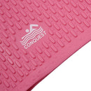 Unisex Waterproof Silicone Stretch Swim Hat Swimming Long Hair Cap Rose X7B5