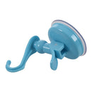 1x blue kitchen bathroom plastic towel wipes clothes kitchen utensils sucke K3L4