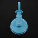 1x blue kitchen bathroom plastic towel wipes clothes kitchen utensils sucke K3L4