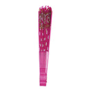 Chinese Dance Party Wedding Lace Flower Folding Hand Held Flower Fan (Rose  O4M7