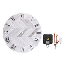 11'' Wood Wall Clock Diameter 28CM with Seamless Hook Round Room Home Bar Decor