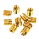 116PCS Self-tapping Thread Slotted Sheath and Wire Threaded Jacket Combination Thread Repair M3-M12 Tools Kit