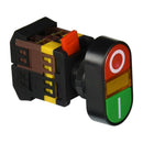 AC 600V 10A ON OFF ON AND OFF Momentary Push Button Switch with 220V Neon L