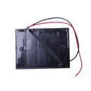 Two-Wires Black Plastic Battery Case Slot Holder 5 x 1.5V AA 2PCS P5Z1