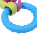 Rubber Pet Dog Puppy Healthy Dental Teeth Cleaning Gums Chew Bone Play Trai