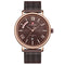 NAVIFORCE 3006 Waterproof Calendar Quartz Watch Mesh Steel Business Style Men Wrist Watch