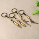 Suicide Spuad Keychain Bullet and Gun Pendant Keyring Gift