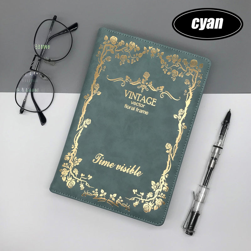 PU strap notebook retro multi-function diary student creative notebook office culture