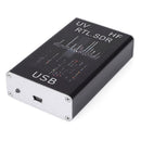 100KHz-1.7GHz Full Band U/V HF RTL-SDR USB Tuner Receiver/ R820T + 8232 Rad