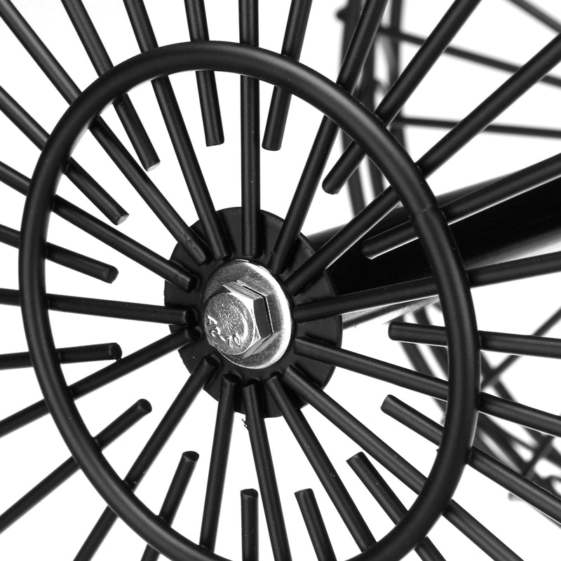 30cm Kitchen Restaurant Fruit Vegetable Basket 2 Tier Iron Rack Storage Organizer Stand Holder